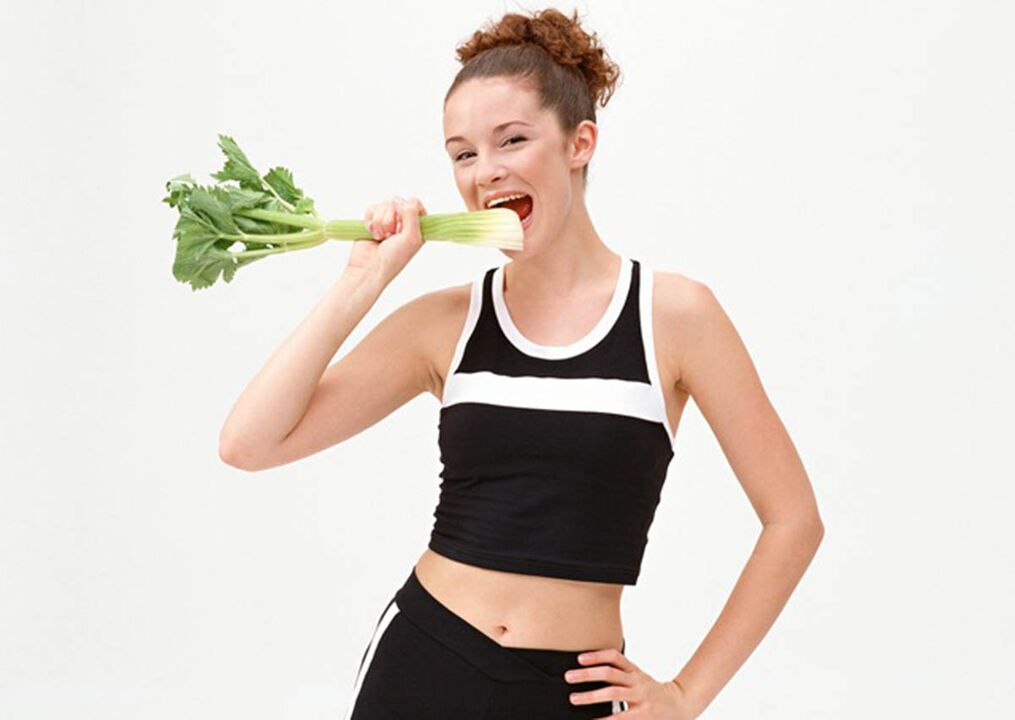 o uso de verduras para a perda de peso en 5 kg por semana
